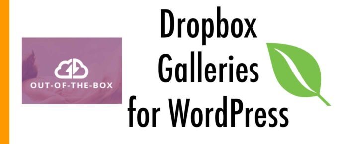 Dropbox Photo Gallery for WordPress: Two Options