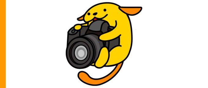 A WordPress camera Wapuu