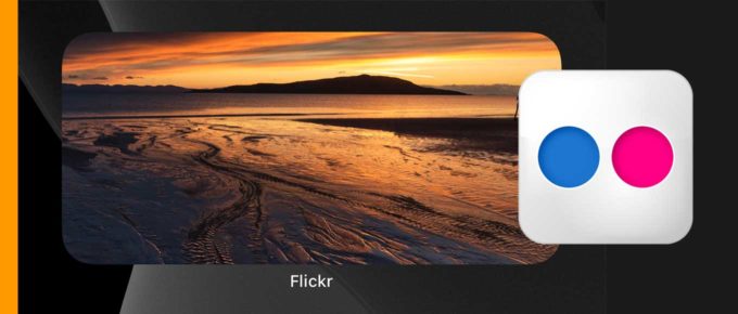 Flickr Home Screen Widget on iOS 14