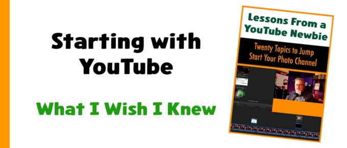 Lessons from a YouTube Newbie