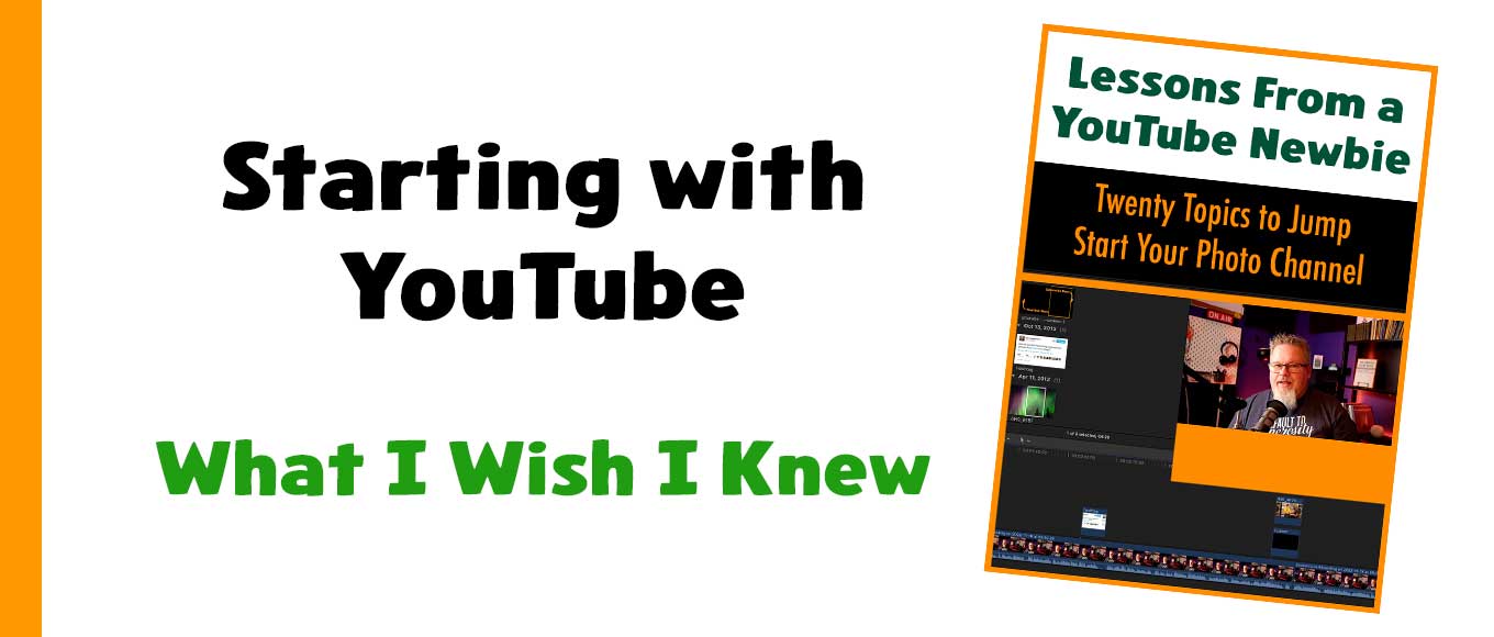 Get Started with YouTube - Tech Photo Guy Aaron Hockley
